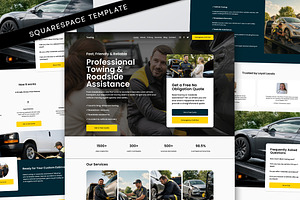 Towing Squarespace Template