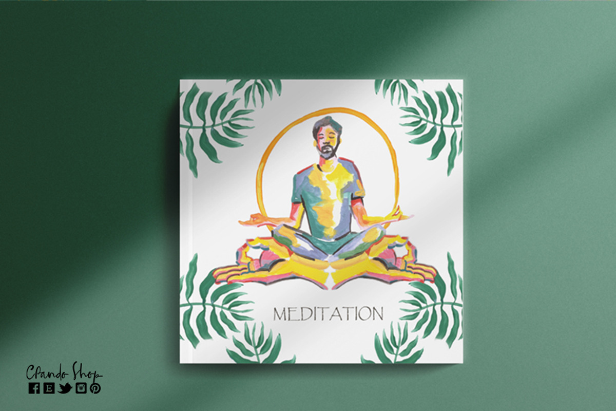 Meditation mudras hand painted, a Decorative Illustration by CpandoShop (Photo 4 of 9)