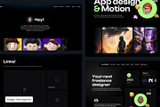 Bento Micro Portfolio - Framer, a React Template by Blue Monkey Media (Thumbnail 2 of 6)