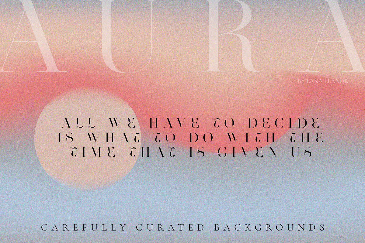 AURA gradient collection, a Texture Graphic by Lana Elanor (Photo 7 of 14)