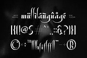 Olythea - Black Calligraphy Font, a Blackletter Font by Flawless And Co (Thumbnail 10 of 10)