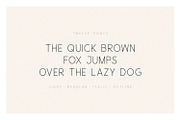 Valued - A Deluxu Sans Serif Family, a Sans Serif Font by Graphicfresh (Thumbnail 7 of 7)