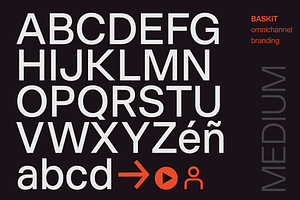 BASKiT Commerce Branding Font