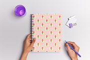 Flower 1 notebook, a Marketing Template by byfloraison (Thumbnail 1 of 2)