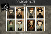 Odd Whimsical Girl, Quirky Pages, a Person Illustration by Digital Art Mahdiseño (Thumbnail 8 of 9)
