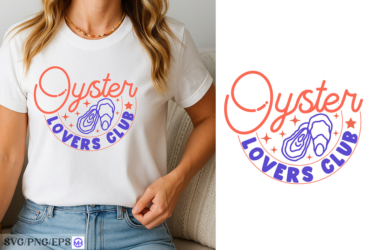 Oyster Trendy Hand Drawn PNG SVG, a Graphic by mh_arif (Photo 2 of 4)