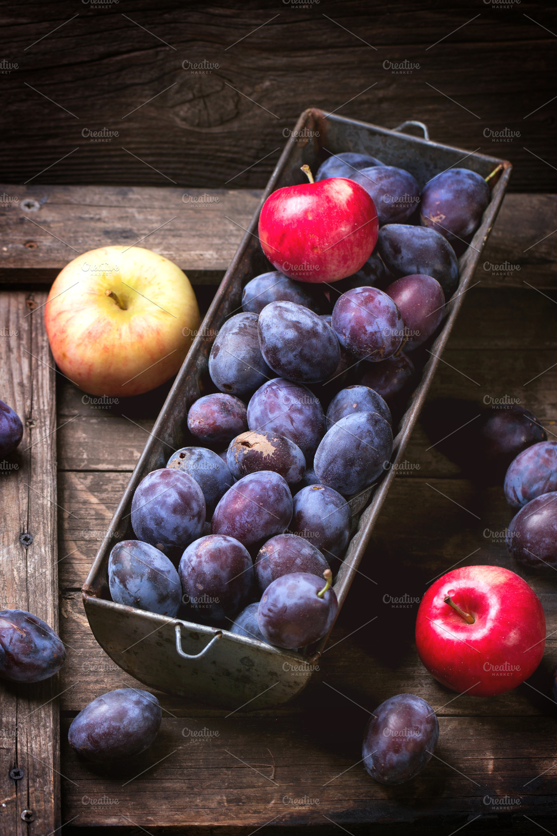 Plums And Apples Featuring Plums Plum And Fresh