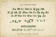 Dustland - Bold Script Typeface, a Script Font by Letterhend Studio (Thumbnail 9 of 9)