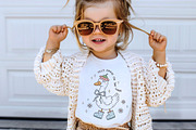 Silly Goose Bundle Trendy Design, an Animal Illustration by JulzaArt (Thumbnail 4 of 5)