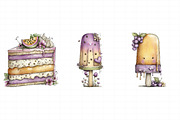 Whimsical Summer Sweet Treats Clipar, an Illustration by Daily.Designs (Thumbnail 8 of 8)
