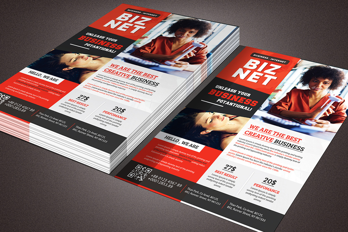Modern Business Flyer, a Flyer Template by TheGraphicsWorld (Photo 1 of 2)