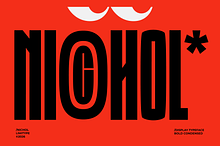 Nichol - Condensed Font
