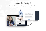 WIX Website Template for Consultants, a Wix Template by CreatedbyVision LLC (Thumbnail 3 of 10)