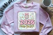 Happy New Year 2026 PNG, an Illustration by SinaCreation (Thumbnail 11 of 11)