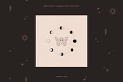 Celestial Moth & Butterfly Vectors, an Illustration by Minimal Marks (Thumbnail 2 of 5)