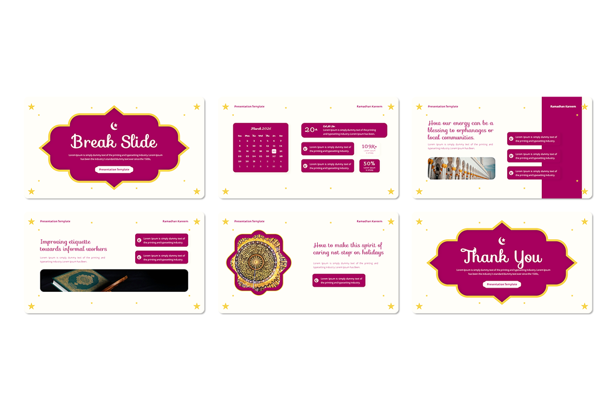 Ramadhan - PowerPoint Template, a Presentation Template by QR Design Studio (Photo 3 of 3)