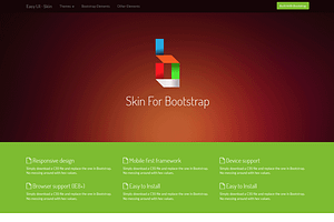 Easy UI - Bootstrap 3 Skin, a Bootstrap Template by Jnix Tech