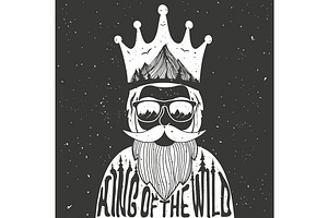 Hipster Wild King Set