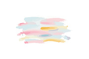 Soft Pastel Watercolor Brush Marks, a Decorative Illustration by Designer_Momina (Thumbnail 8 of 11)