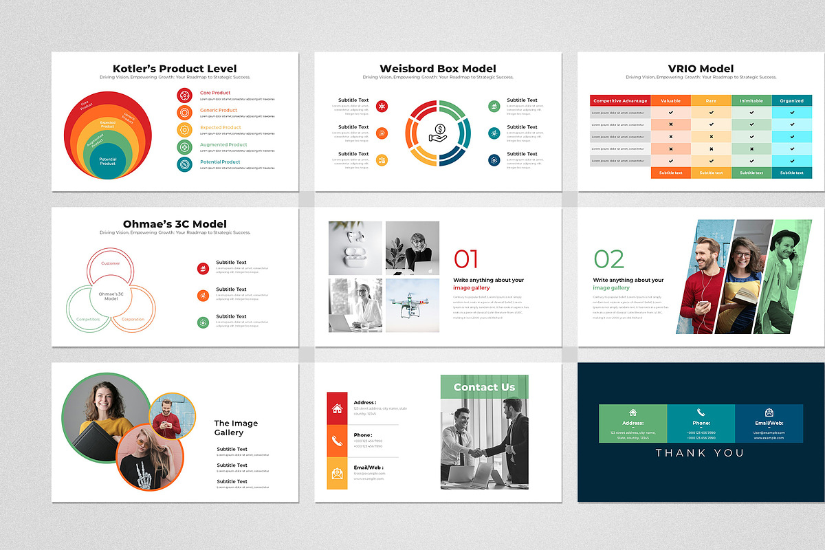 Business Strategy Google Slides, a Presentation Template by Design Vault (Photo 6 of 6)