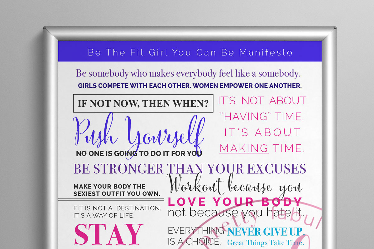 Manifesto | InDesign Template, a Stationery Template by Planner Templates (Photo 7 of 9)