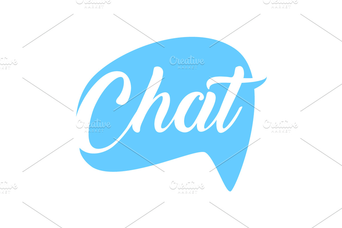 Chat Social Media Business Symbol, a Branding & Logo Template by Toko Pak Sabar (Photo 6 of 7)