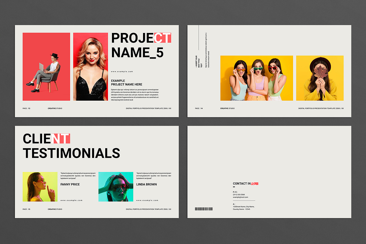 Digital Portfolio Presentation preview 5