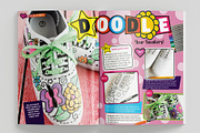 Kids Magazine Template, a Magazine Template by Red Cactus Creative (Thumbnail 3 of 20)