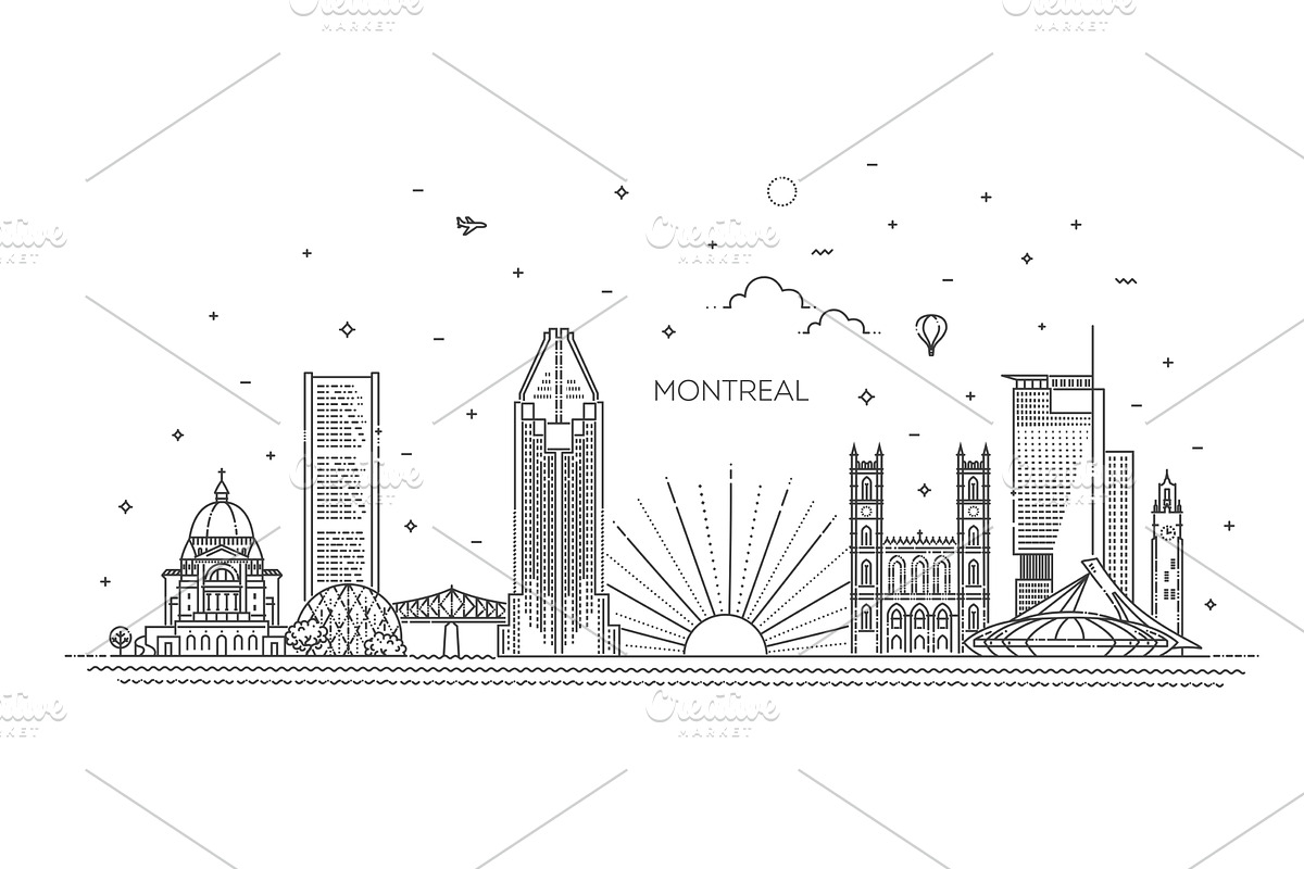 Illustration of Montreal City, an Icon by Tettygreen (Photo 1 of 2)