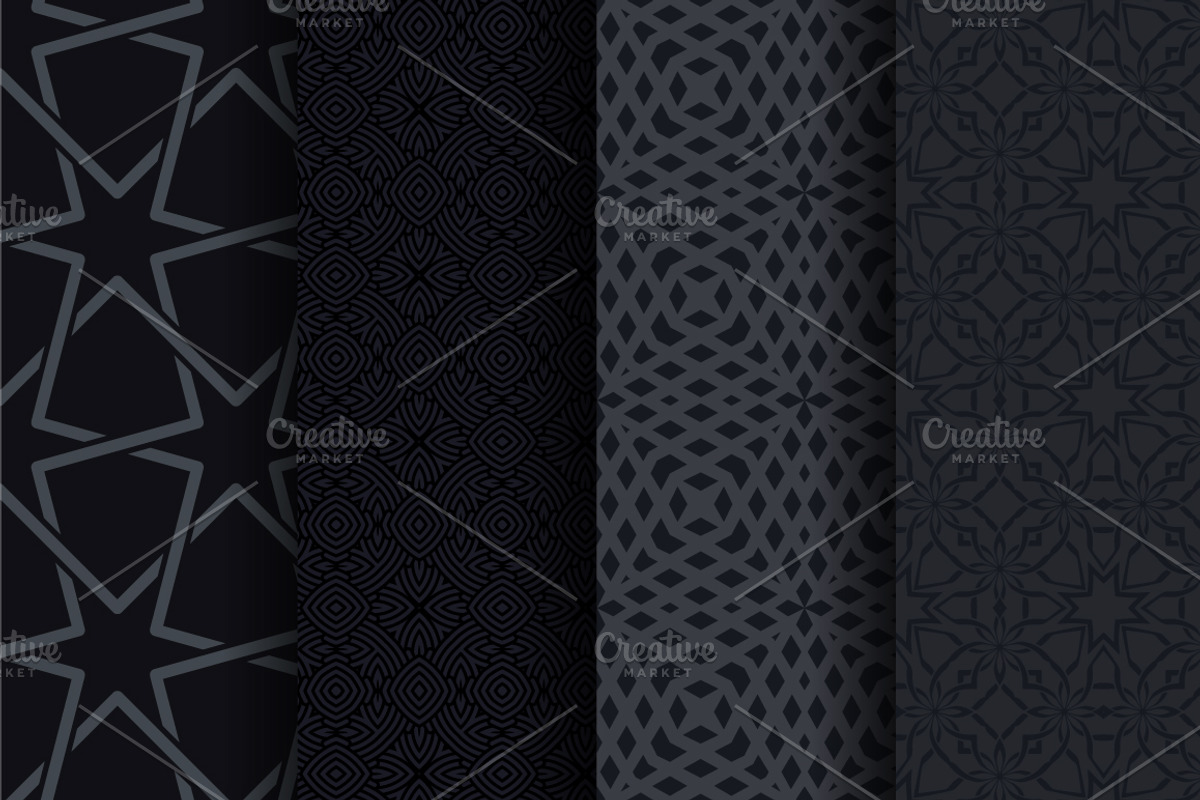 100 geometric seamless patterns, a Pattern Graphic by maximmmmum (Photo 13 of 17)