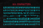 CS Scream – Black Metal Font, a Blackletter Font by Craft Supply Co. (Thumbnail 7 of 8)