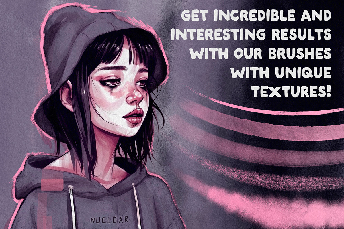 Artista Box - 76 Procreate Brushes, a Brush Add-On by Nuclear Brushes (Photo 2 of 10)