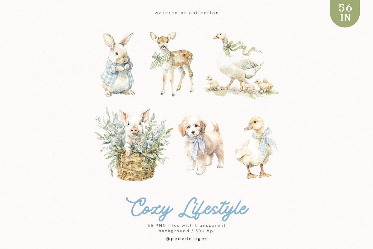 Cozy Lifestyle Collection, a Decorative Illustration by PeDe Designs (Photo 10 of 19)