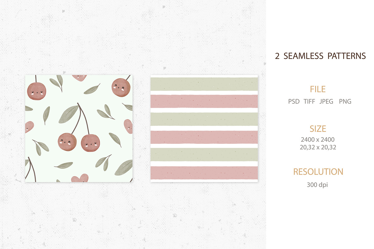 Cherry, a Pattern Graphic by AnnieArt (Photo 2 of 4)
