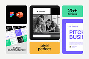 Deskgrow - Pitchdesk Business, an UI Kit Template by Lumina_ui_ux202 (Thumbnail 2 of 5)