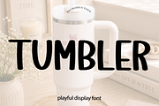 Tumbler, a Script Font by InermediaSTUDIO (Thumbnail 1 of 7)
