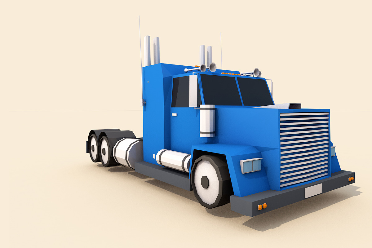 Low Poly City Cars Vehicles Pack, a Cars & Vehicle 3D Model by Anton Moek (Photo 18 of 26)