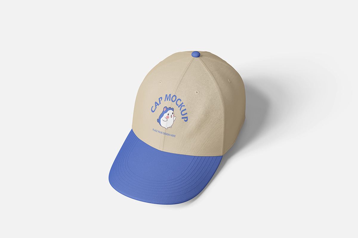 Urban Cap Mockup PSD, an Advertising Mockup by Indah (Photo 4 of 6)