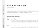 Resume, a Resume Template by paulresume (Thumbnail 4 of 5)