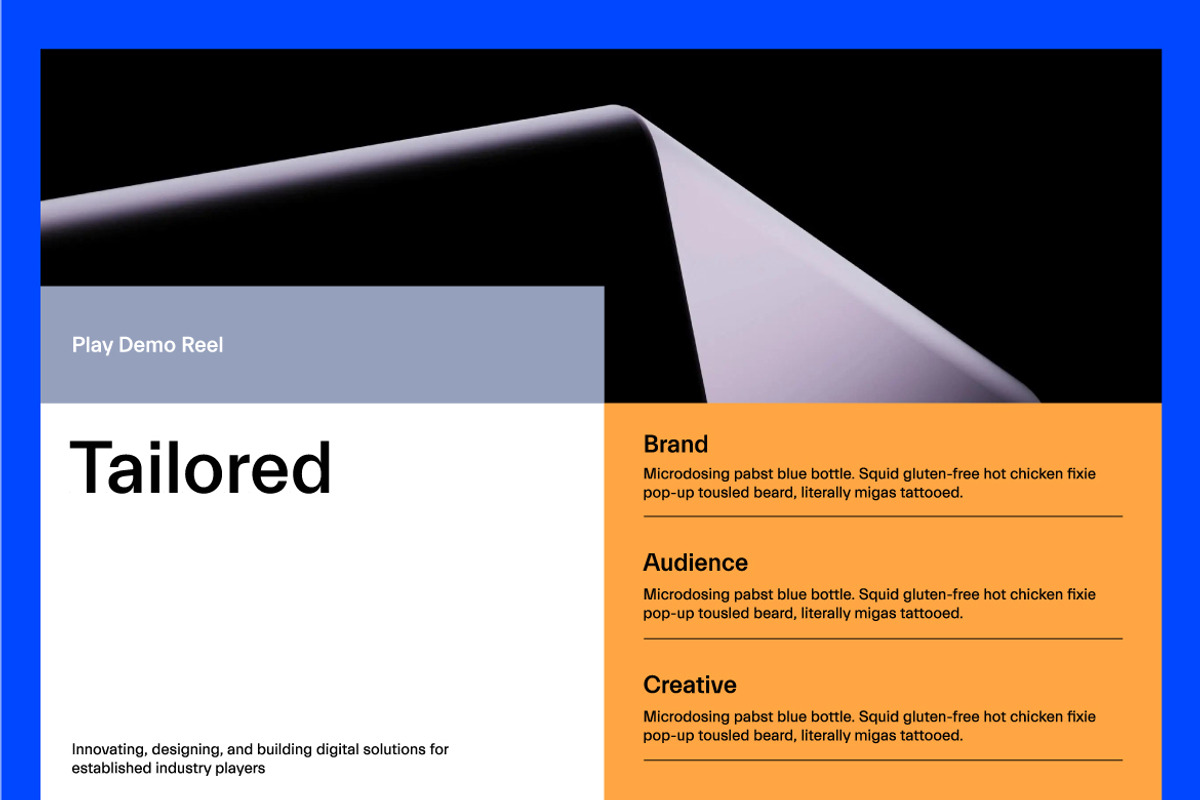 Minimal Design Agency Template, an UI Kit Template by dumitrasconiu.design (Photo 2 of 5)