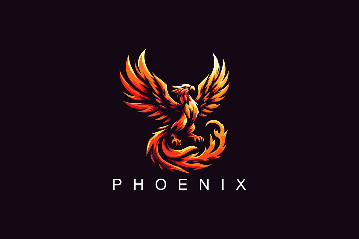 Phoenix Logo, a Graphic by Usman
