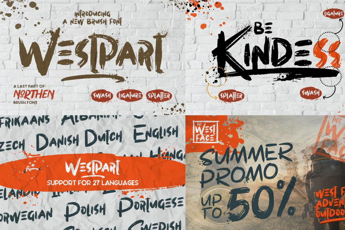⚡️BRUSH FONTS COLLECTIONS⚡️ preview 5