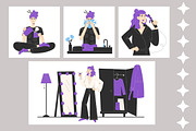 Morning Routine LGBTQ Men, a Person Illustration by YuskinKot (Thumbnail 8 of 8)
