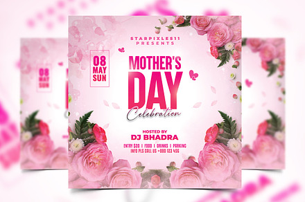 Mothers Day Flyer, a Flyer Template by FlyerPixles(SP11)