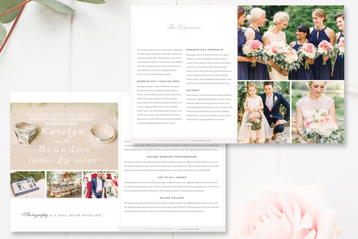 Wedding Photographer Magazine, a Magazine Template by By Stephanie Design (Photo 4 of 5)