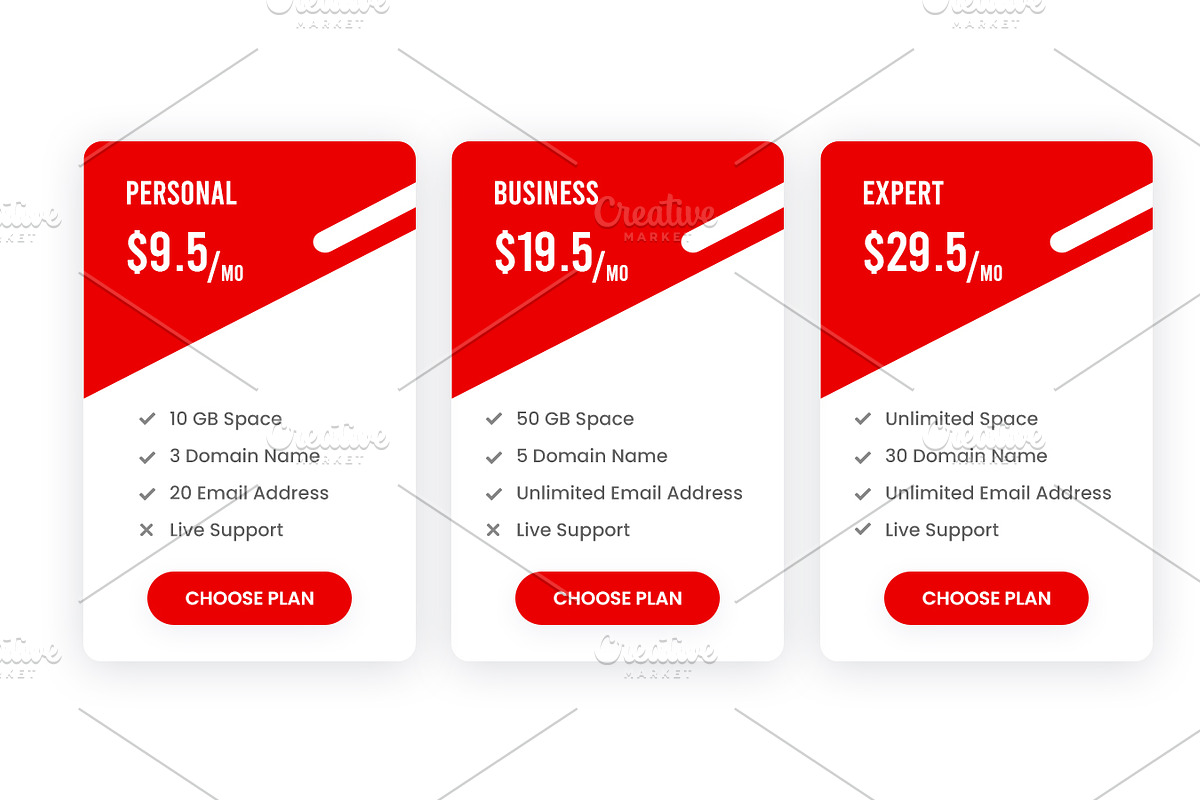Pricing Table, a Templates & Theme by Youme Techworld (Photo 4 of 4)