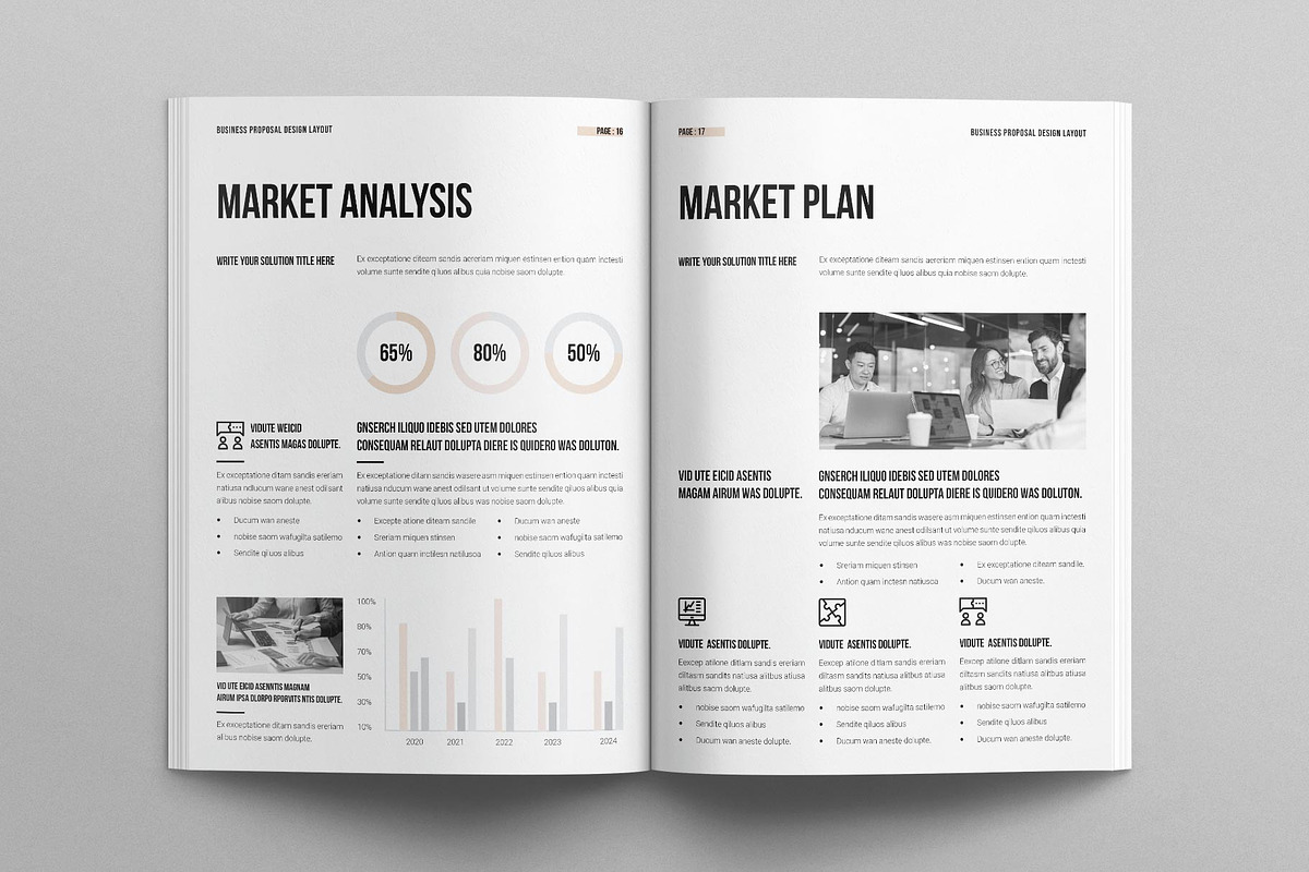 Business Proposal Template, a Brochure Template by MassiveCreator (Photo 6 of 8)