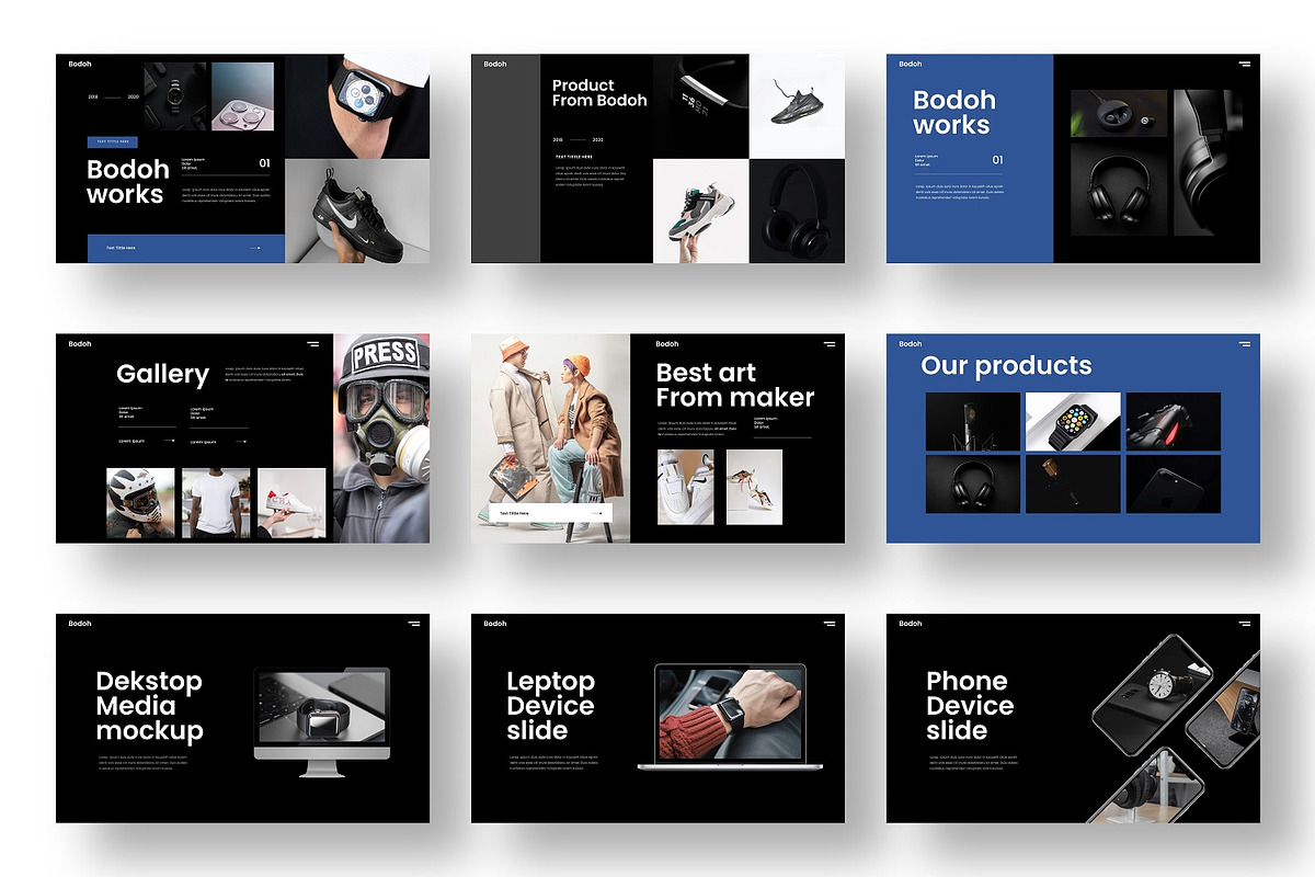 Bodoh – Business Keynote Template, a Presentation Template by Dens Creative Studio (Photo 4 of 6)