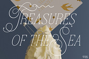 TREASURES OF THE SEA blue mockup, a Household Mockup by Stykke Studio (Thumbnail 5 of 9)