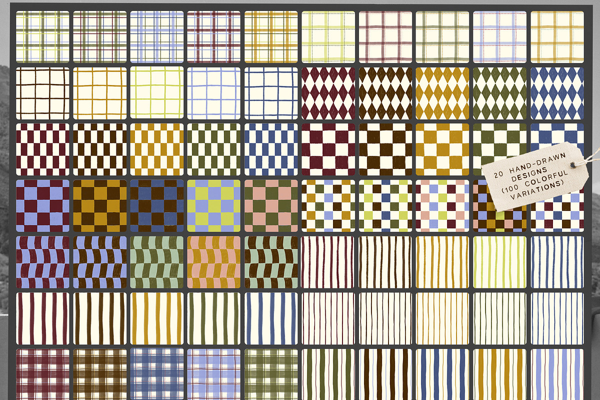 MATEO - Hand Drawn Pattern Pack, a Pattern Graphic by lerinartstudio (Photo 12 of 13)